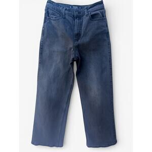 Hollister Black Ultra High Rise Baggy Jeans W28S Blue